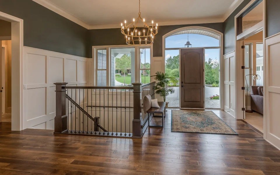 completed flooring installation for a client